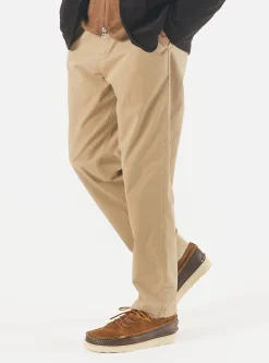 Best Military Chino In Sand Organic Utility Cotton Men Trousers.