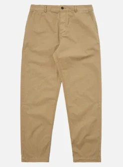 Best Military Chino In Sand Organic Utility Cotton Men Trousers.