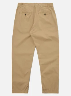 Best Military Chino In Sand Organic Utility Cotton Men Trousers.