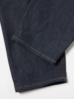 Store Military Chino In Indigo 13Oz Selvedge Denim Men Trousers.