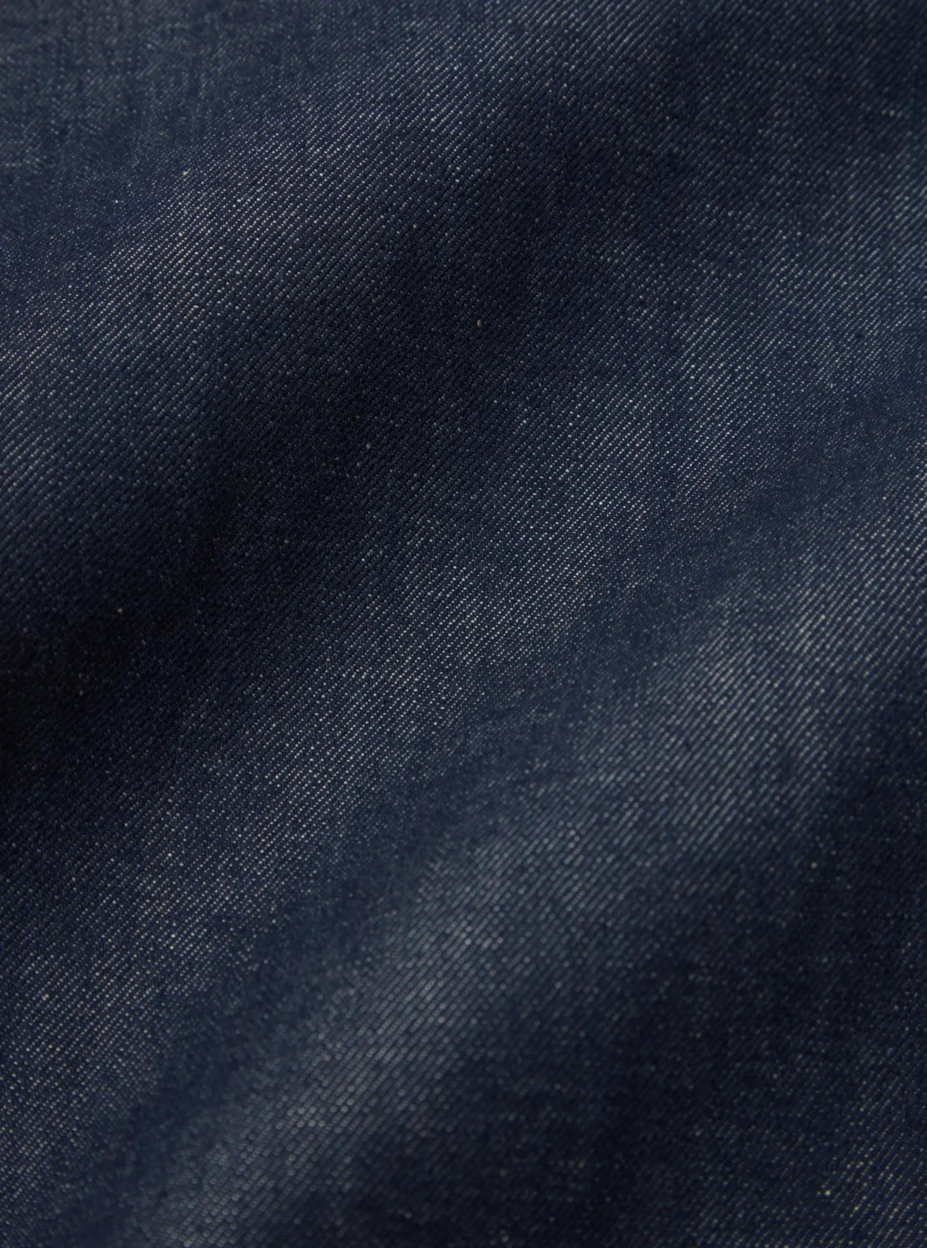 Store Military Chino In Indigo 13Oz Selvedge Denim Men Trousers.