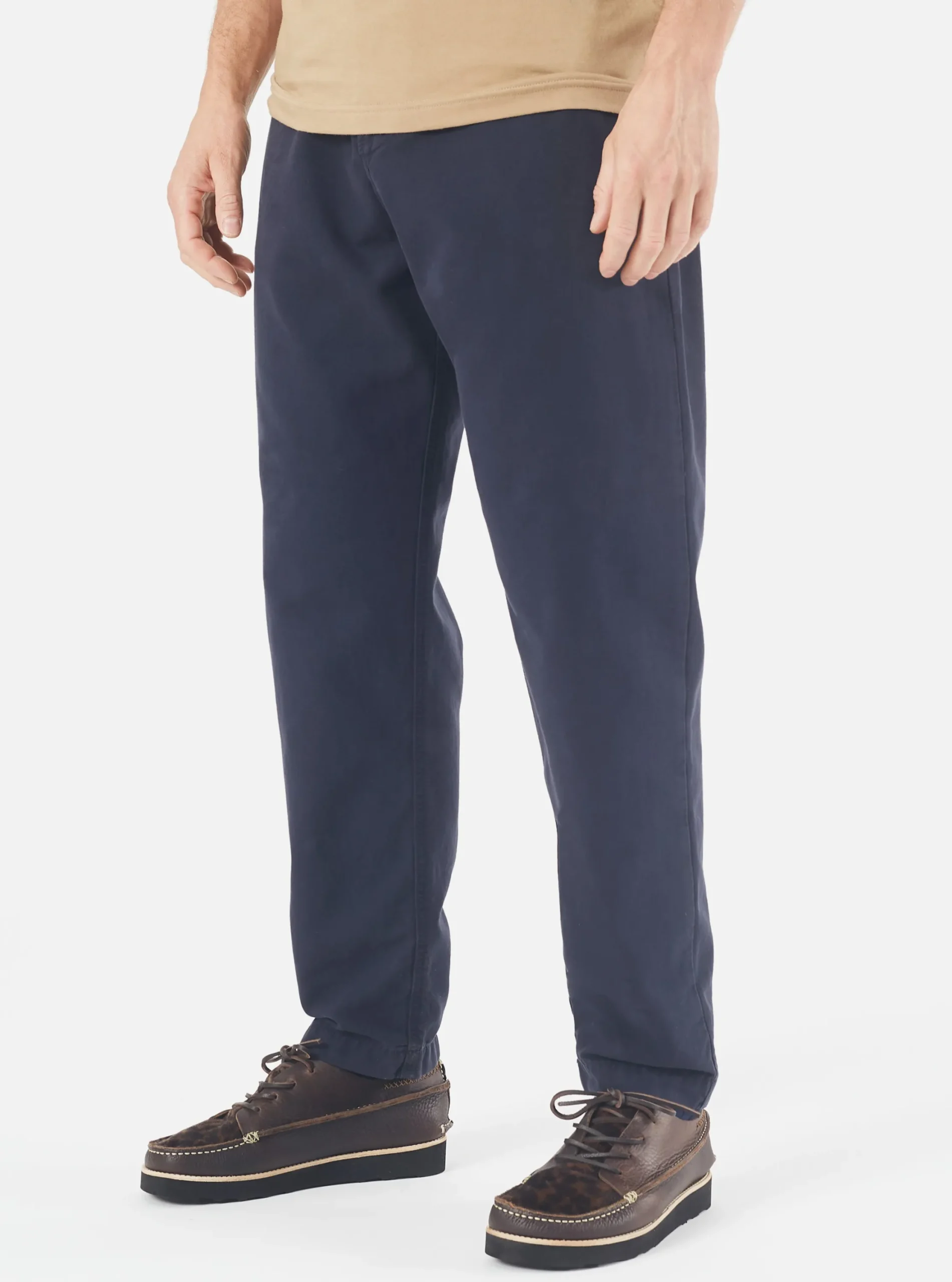 Cheap Military Chino In Navy Canvas Men Suiting.
