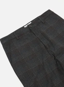 Fashion Military Chino In Charcoal Reuse Wool Mix Men Suiting.