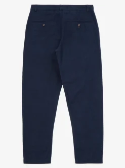 Best Sale Military Chino In Navy Nebraska Cotton Men Suiting.