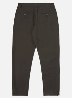 Cheap Military Chino In Olive Upcycled Italian Tweed Men Suiting.