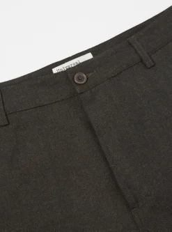 Cheap Military Chino In Olive Upcycled Italian Tweed Men Suiting.