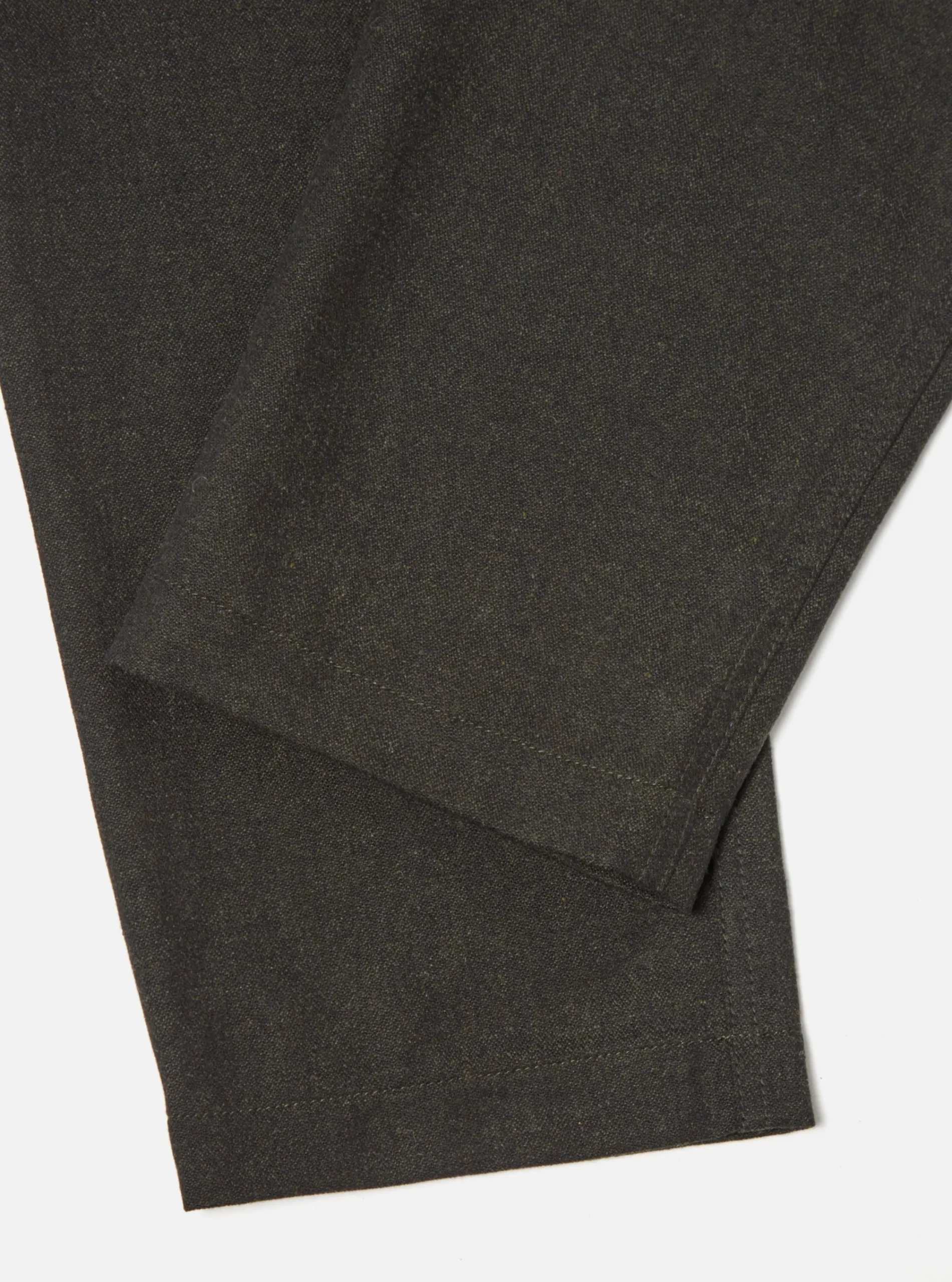 Cheap Military Chino In Olive Upcycled Italian Tweed Men Suiting.