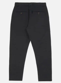 Clearance Military Chino In Black Twill Men Suiting.