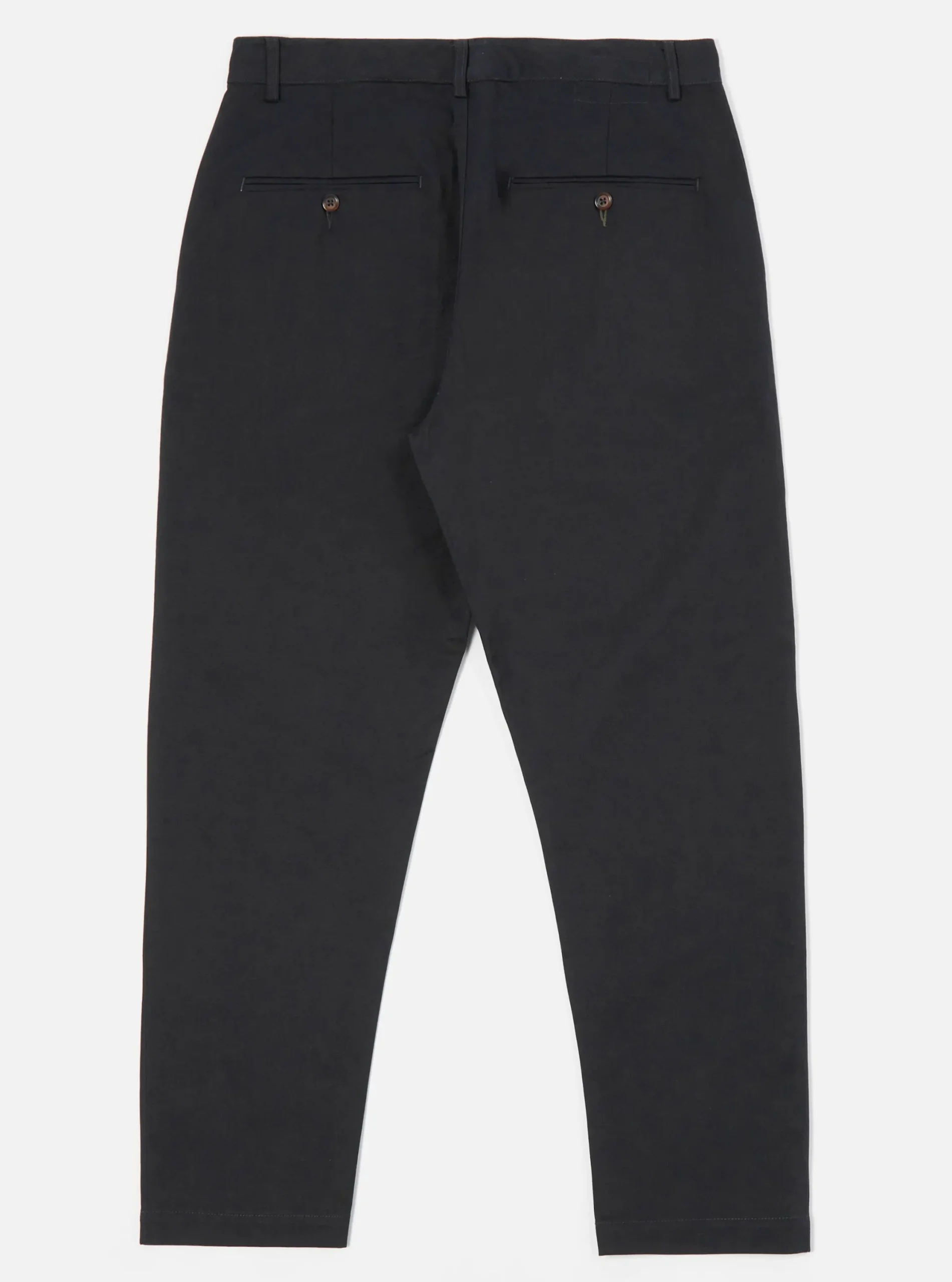 Clearance Military Chino In Black Twill Men Suiting.