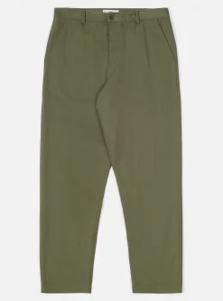 Clearance Military Chino In Light Olive Twill Men Suiting.