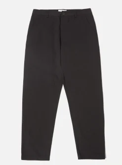 Cheap Military Chino In Black Winter Twill Men Suiting.