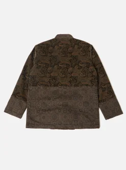 Store Mixed Kyoto Work Jacket In Black Japanese Print Twill/Cord Men Coats & Outerwear.