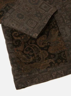 Store Mixed Kyoto Work Jacket In Black Japanese Print Twill/Cord Men Coats & Outerwear.