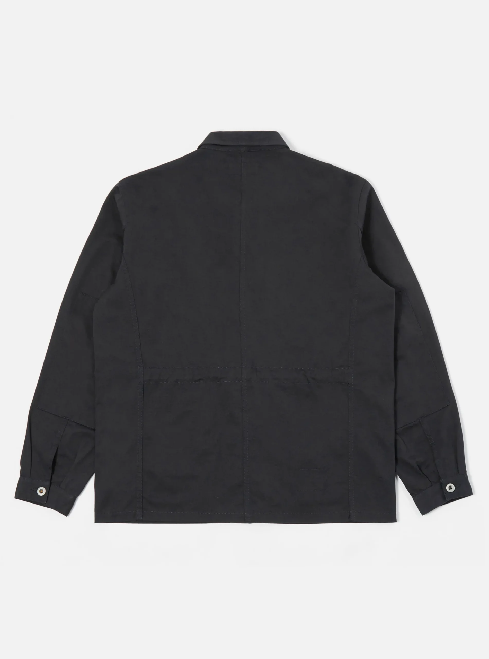 New Mw Fatigue Jacket In Black Twill Men Jackets.