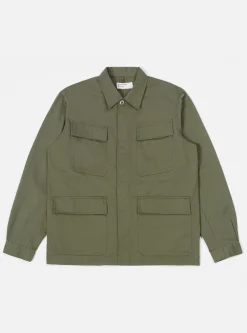 Clearance Mw Fatigue Jacket In Light Olive Twill Men Jackets.