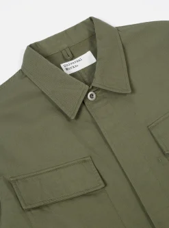 Clearance Mw Fatigue Jacket In Light Olive Twill Men Jackets.