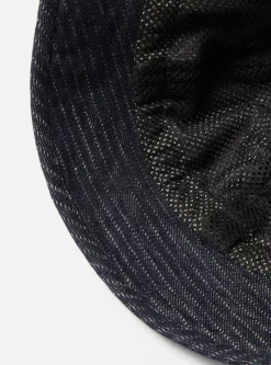 Cheap Naval Hat In Indigo Japanese Twill Denim Men Accessories.