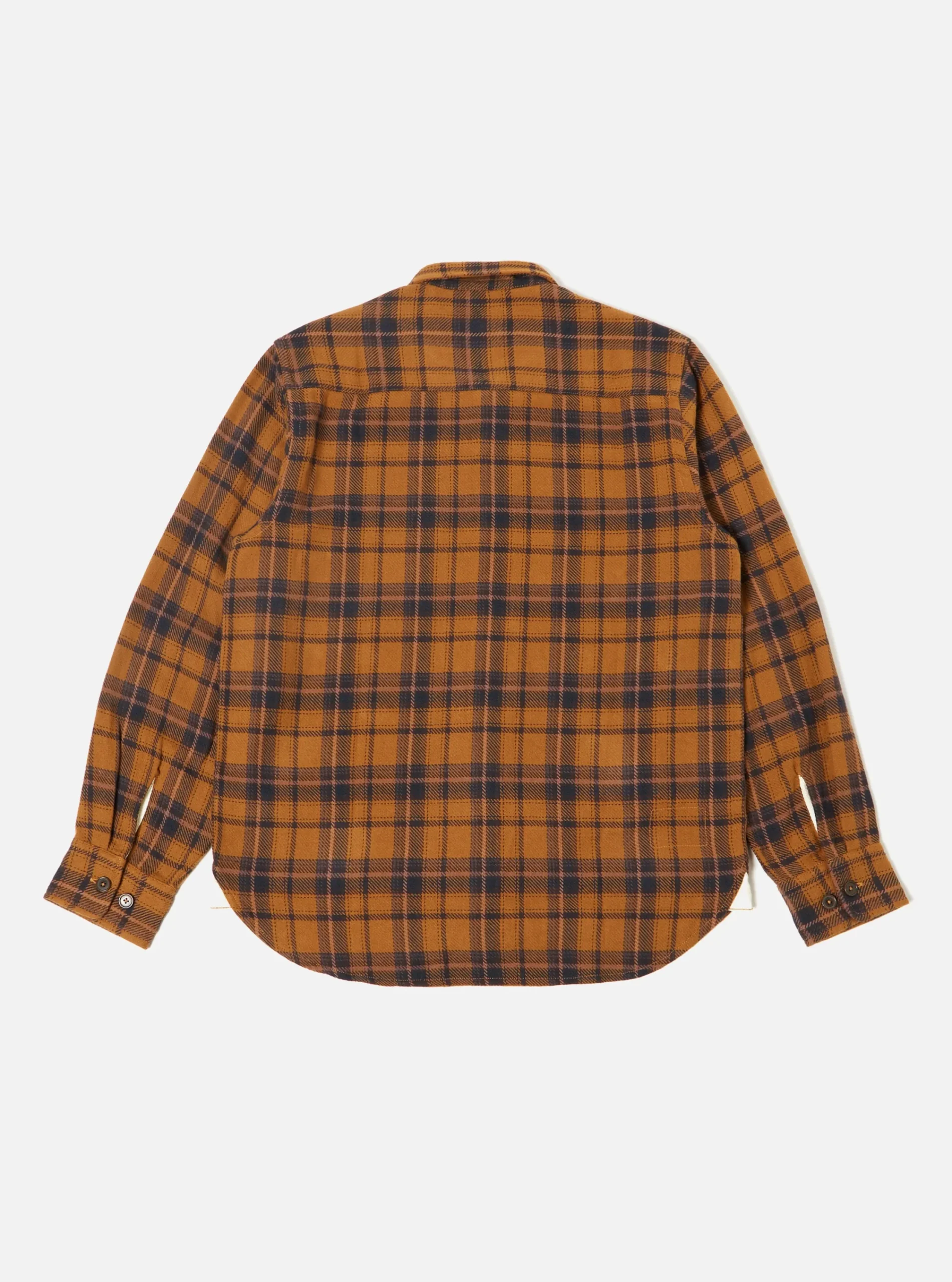 Best Sale Op Work Shirt In Cinnamon Overshirt Check Men Overshirts.