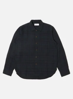 Discount Op Work Shirt In Navy Overshirt Check Men Overshirts.