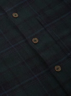 Discount Op Work Shirt In Navy Overshirt Check Men Overshirts.