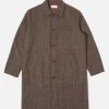 Fashion Overcoat In Brown Tweed Wool Men Coats & Outerwear.