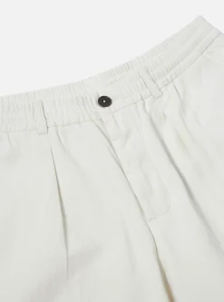 Store Oxford Pant In White Winter Twill Men Trousers.