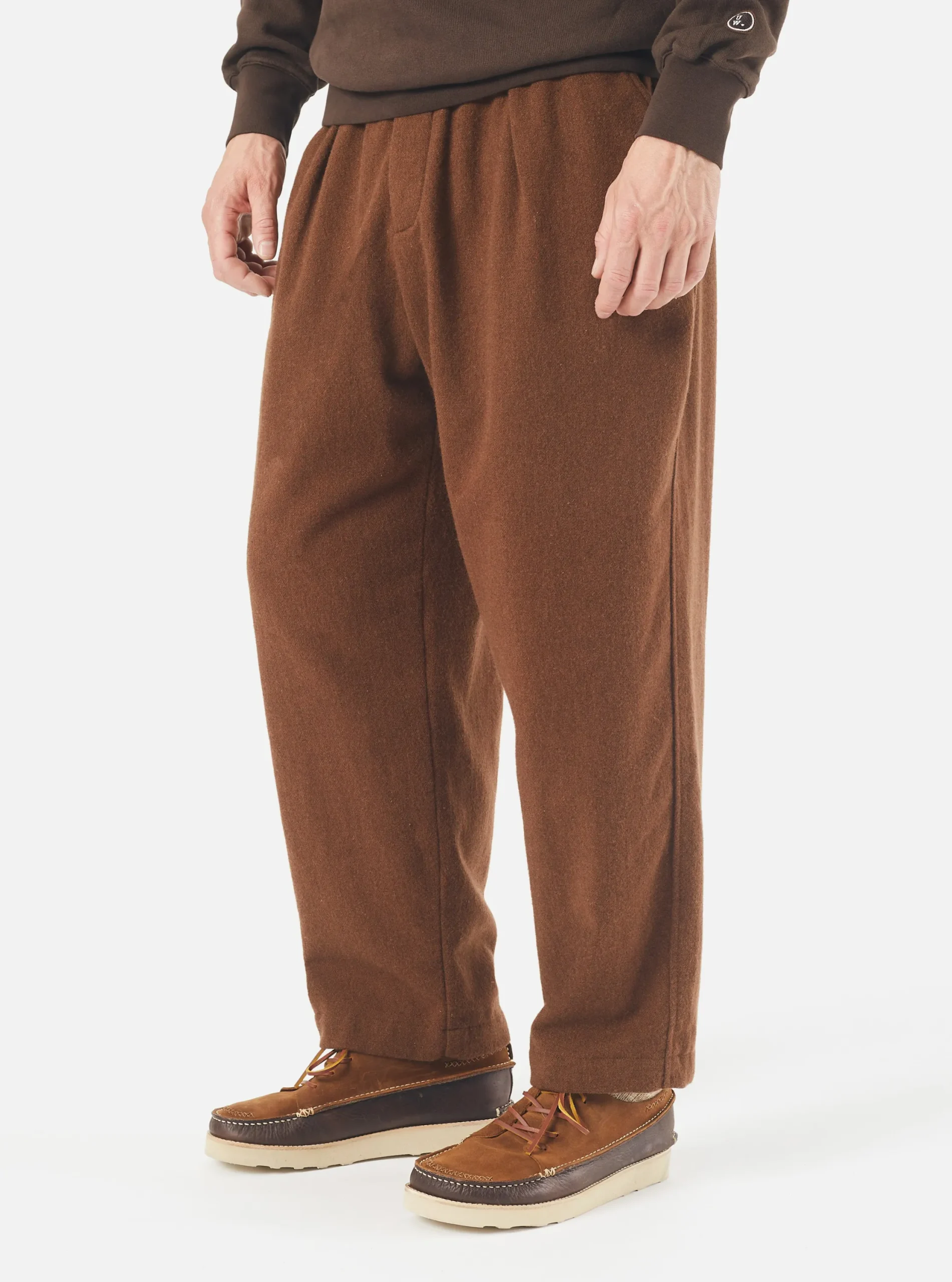 Online Oxford Pant In Cumin Recycled Soft Wool Men Suiting.