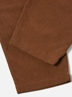 Online Oxford Pant In Cumin Recycled Soft Wool Men Suiting.