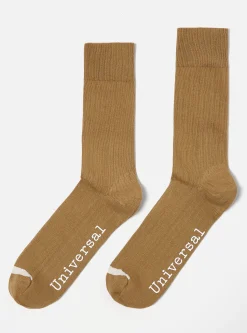 Cheap 3 Pack Modal Sock In Black/Navy/Cumin Rib Knit Men Underwear & Socks.