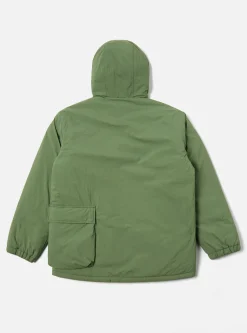 Fashion Padded Stayout Jacket In Green Recycled Nylon Men Coats & Outerwear.