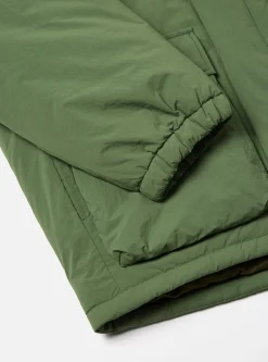 Fashion Padded Stayout Jacket In Green Recycled Nylon Men Coats & Outerwear.