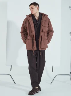 Online Padded Stayout Jacket In Brown Recycled Nylon Men Coats & Outerwear.