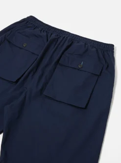 New Parachute Pant In Navy Fine Twill Men Trousers.