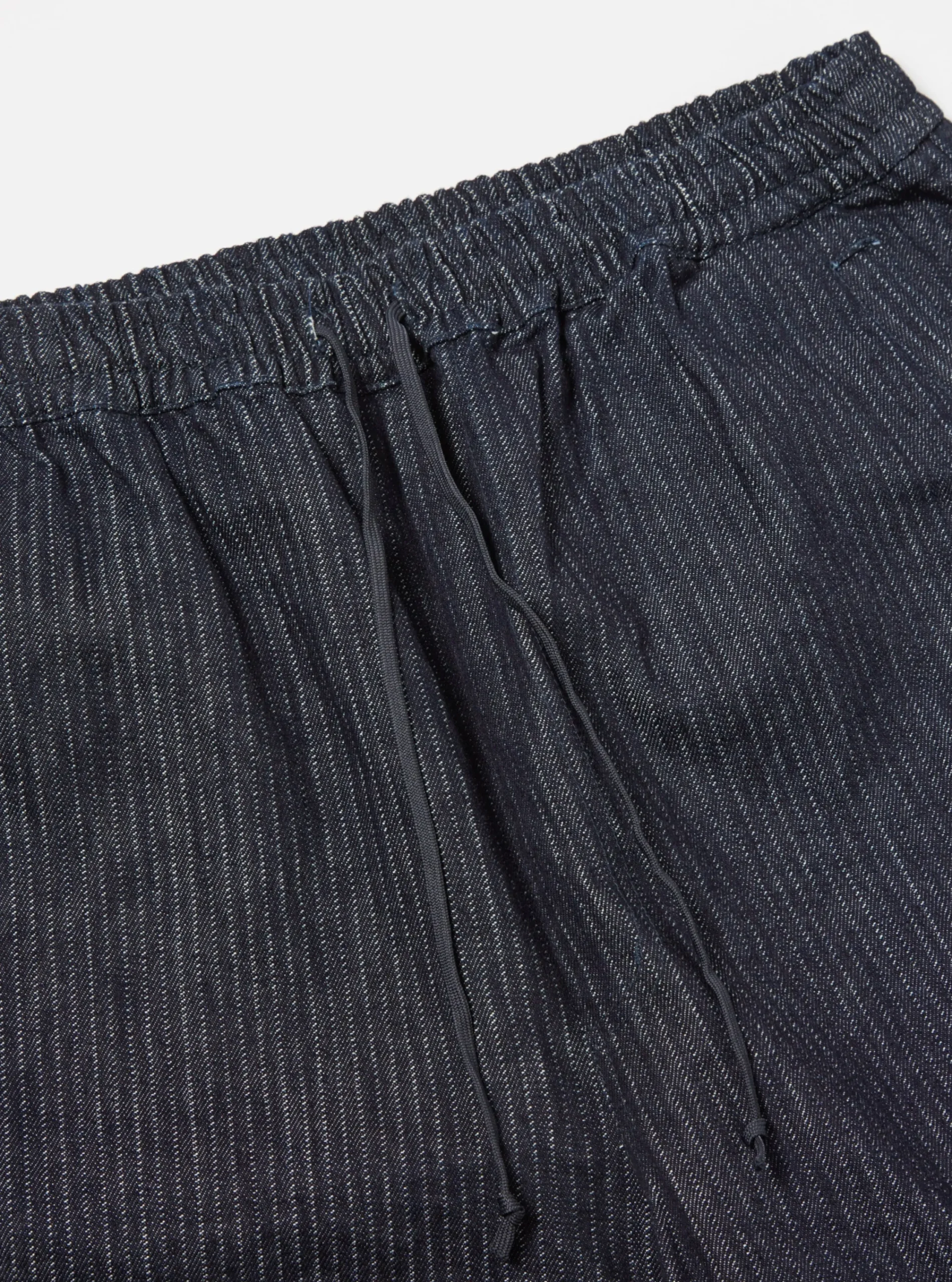 Best Sale Parachute Pant In Indigo Japanese Twill Denim Men Trousers.