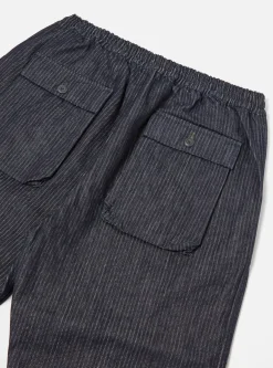 Best Sale Parachute Pant In Indigo Japanese Twill Denim Men Trousers.