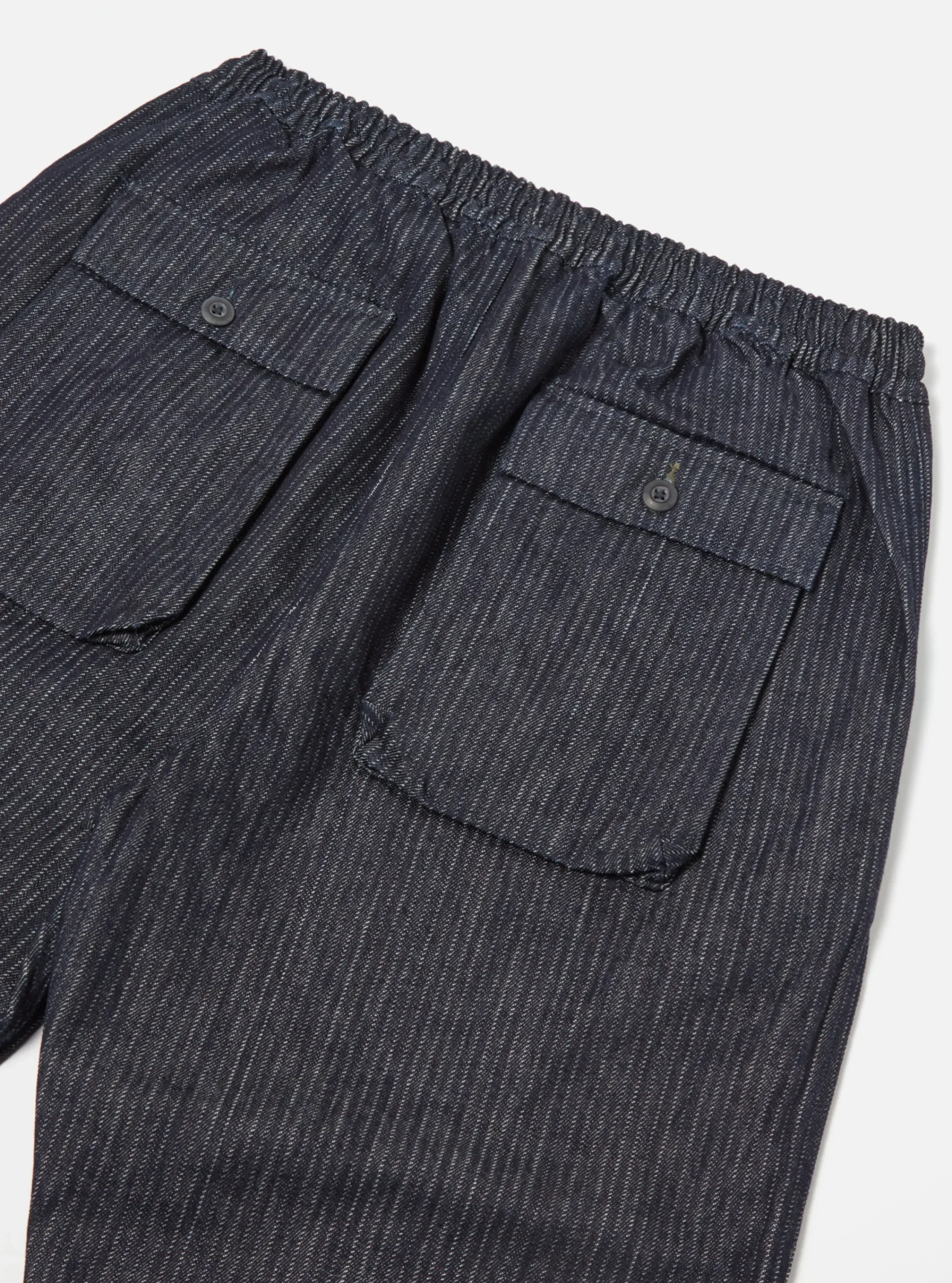 Best Sale Parachute Pant In Indigo Japanese Twill Denim Men Trousers.
