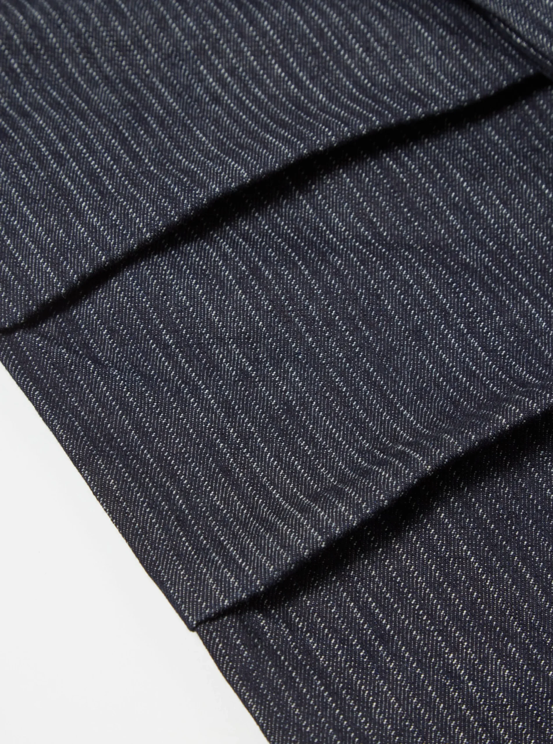 Best Sale Parachute Pant In Indigo Japanese Twill Denim Men Trousers.