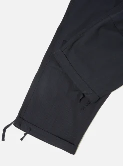 Fashion Parachute Pant In Navy Winter Twill Men Trousers.