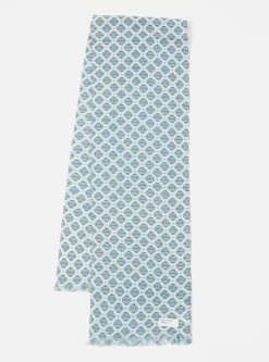 Cheap Patterned Scarf In Grey Wool Pashmina Men Accessories.