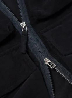 Sale Photographers Gilet In Dark Navy Lightweight Moleskin Men Waistcoats & Gilets.