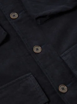 Store Photographers Jacket In Dark Navy Lightweight Moleksin Men Jackets.