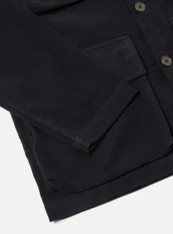 Store Photographers Jacket In Dark Navy Lightweight Moleksin Men Jackets.
