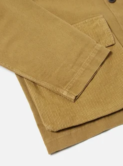 Hot Photographers Jacket In Sand Corduroy/Soft Twill Men Jackets.