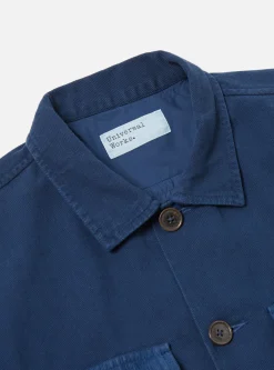 Cheap Photographers Jacket In Indigo Corduroy/Soft Twill Men Jackets.
