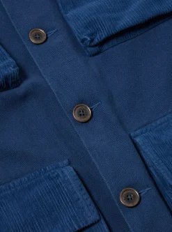 Cheap Photographers Jacket In Indigo Corduroy/Soft Twill Men Jackets.
