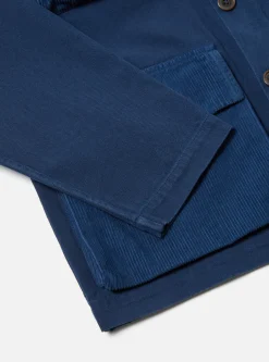 Cheap Photographers Jacket In Indigo Corduroy/Soft Twill Men Jackets.