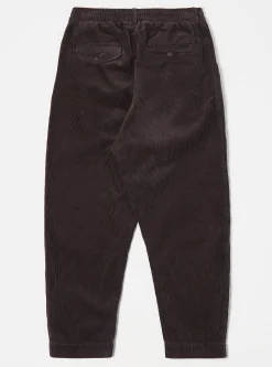 Clearance Pleated Track Pant In Licorice Cord Men Suiting.