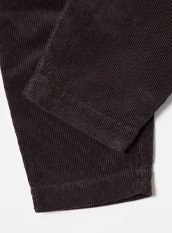 Clearance Pleated Track Pant In Licorice Cord Men Suiting.