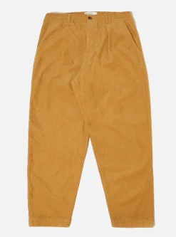 New Pleated Track Pant In Corn Cord Men Suiting.