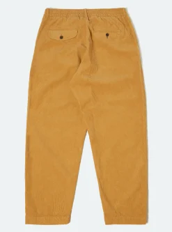 New Pleated Track Pant In Corn Cord Men Suiting.